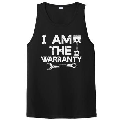 Mechanic I Am The Warranty Funny Car Auto Technician PosiCharge Competitor Tank