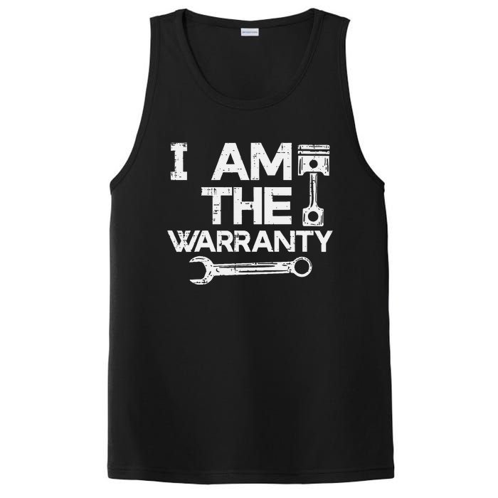 Mechanic I Am The Warranty Funny Car Auto Technician PosiCharge Competitor Tank