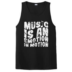 Music Is An Emotion In Motion PosiCharge Competitor Tank