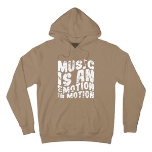 Music Is An Emotion In Motion Hoodie