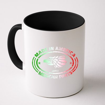 Made In America With Mexican Parts, American Pride Shirt Mug