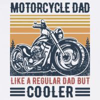 Men Im A Biker Dad Funny Motorcycle Rider Dad Fathers Day Gift Hat