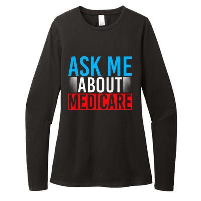 Medicare Insurance Agent Sales Marketing Unlocking the Secrets Womens CVC Long Sleeve Shirt