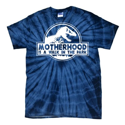 Motherhood Is A Walk In The Park Tie-Dye T-Shirt