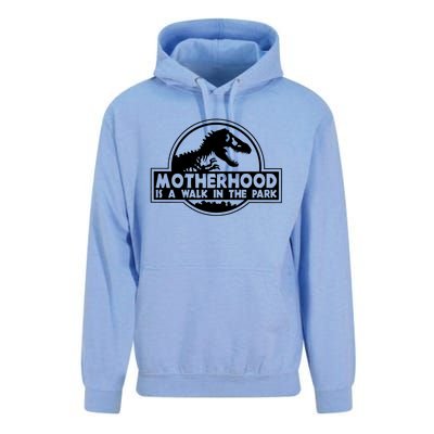 Motherhood Is A Walk In The Park Unisex Surf Hoodie