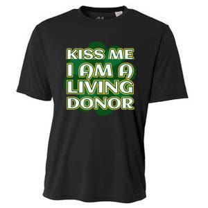 Me I'm A Living Donor St. Patrick's Organ Donor Cooling Performance Crew T-Shirt