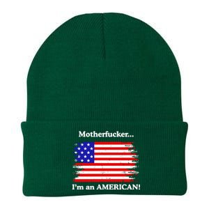 Motherfcker IM An American Knit Cap Winter Beanie