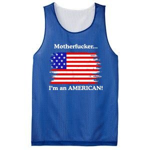 Motherfcker IM An American Mesh Reversible Basketball Jersey Tank