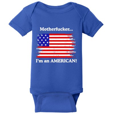 Motherfcker IM An American Baby Bodysuit