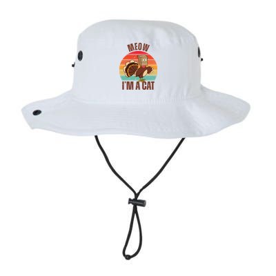Meow IM A Cat Thanksgiving Turkey Funny Bucket Hat