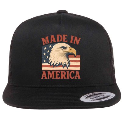 Made in America Flat Bill Trucker Hat