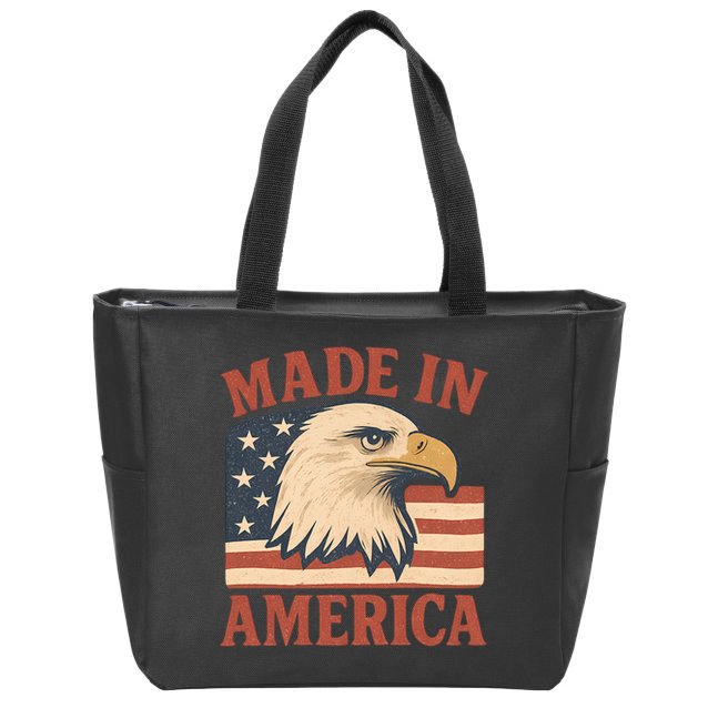 Made in America Zip Tote Bag