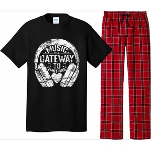 Music Is A Gateway To Emotions Pajama Set