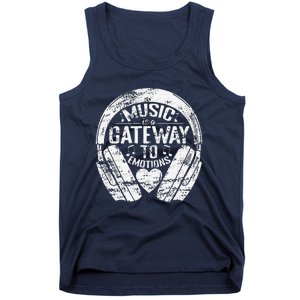 Music Is A Gateway To Emotions Tank Top