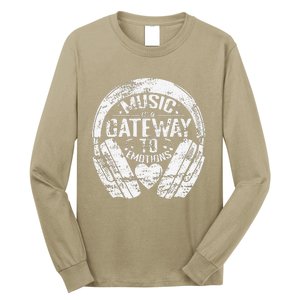 Music Is A Gateway To Emotions Long Sleeve Shirt