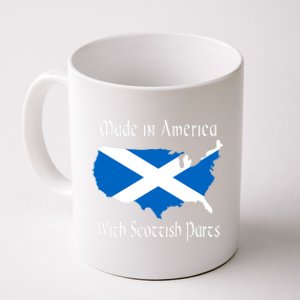 Made In America With Scottish Parts Funny Gift Coffee Mug