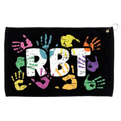 Mental Illness Awareness Registered Behavior Technician RBT Grommeted Golf Towel