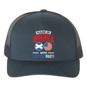 Made In America With Scottish Parts Scotland Pride Gift Yupoong Adult 5-Panel Trucker Hat