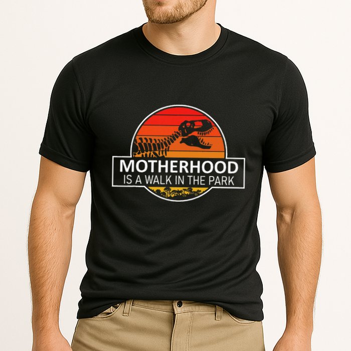Motherhood Is A Walk In The Park Cooling Performance Crew T-Shirt