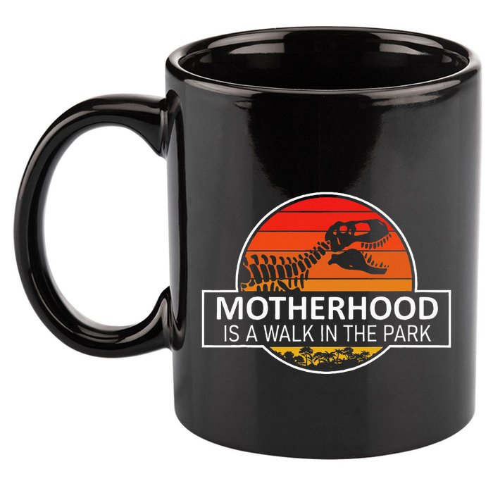 Motherhood Is A Walk In The Park 11oz C Handle Ceramic Mug