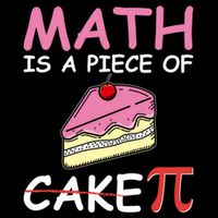 Math Is A Piece Of Cake Pi Geeky Math Nerdy Funny Pi Day Gift Wool Snapback Cap