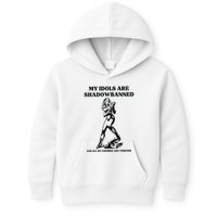 My Idols Are Shadowbanned And All My Enemies Are Verified Kids Hoodie