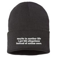 Maybe In Another Life I Get Bbl Allegations Instead Of Autism Ones Sustainable Knit Beanie