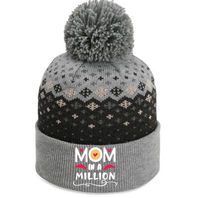 Mom In A Million The Baniff Cuffed Pom Beanie