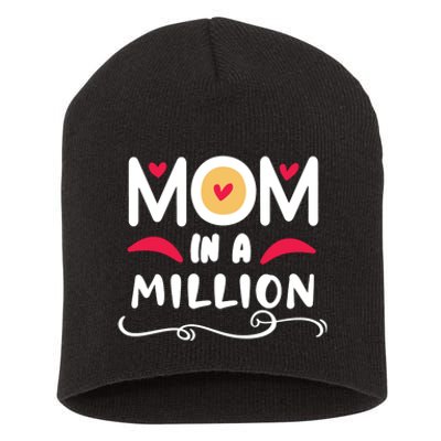 Mom In A Million Short Acrylic Beanie