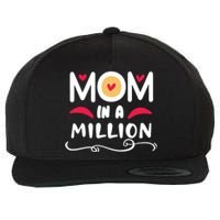 Mom In A Million Wool Snapback Cap