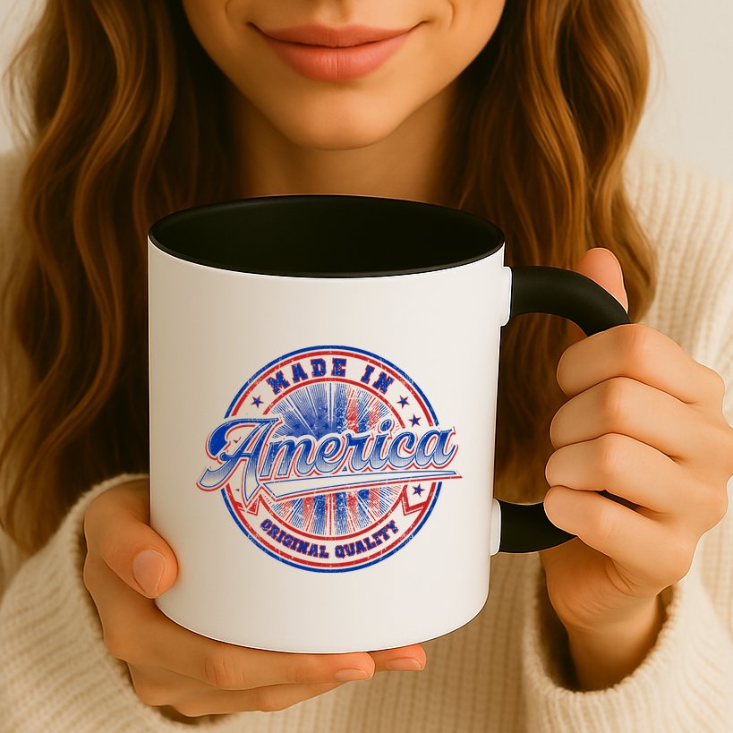 Made In America USA Flag Original Quality Mug