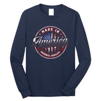 Made In America USA Flag Original Quality Long Sleeve Shirt