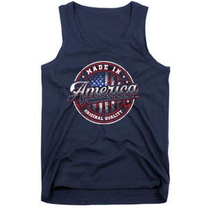 Made In America USA Flag Original Quality Tank Top