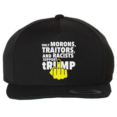 Maga Is A Fascist Cult Trump Wool Snapback Cap