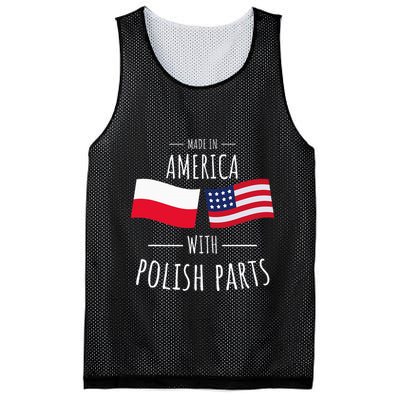 Made In America With Polish Parts Polish American Mesh Reversible Basketball Jersey Tank