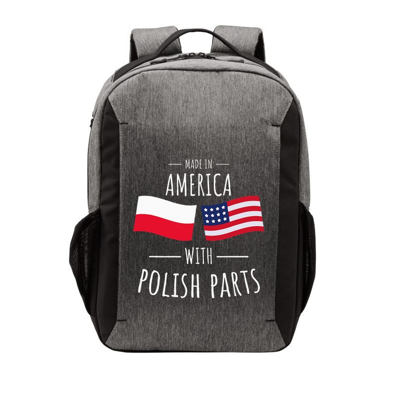 Made In America With Polish Parts Polish American Vector Backpack