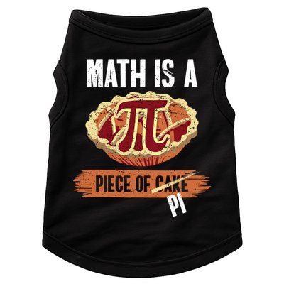 Math Is A Piece Of Pi Meaningful Gift Pi Day Meaningful Gift Doggie Tank
