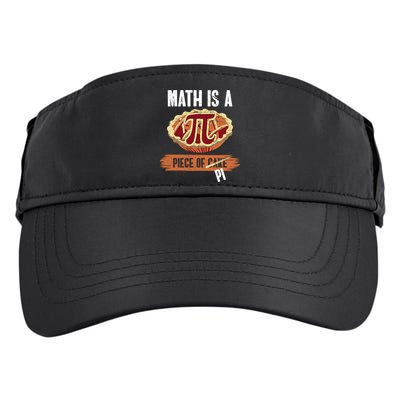 Math Is A Piece Of Pi Meaningful Gift Pi Day Meaningful Gift Adult Drive Performance Visor