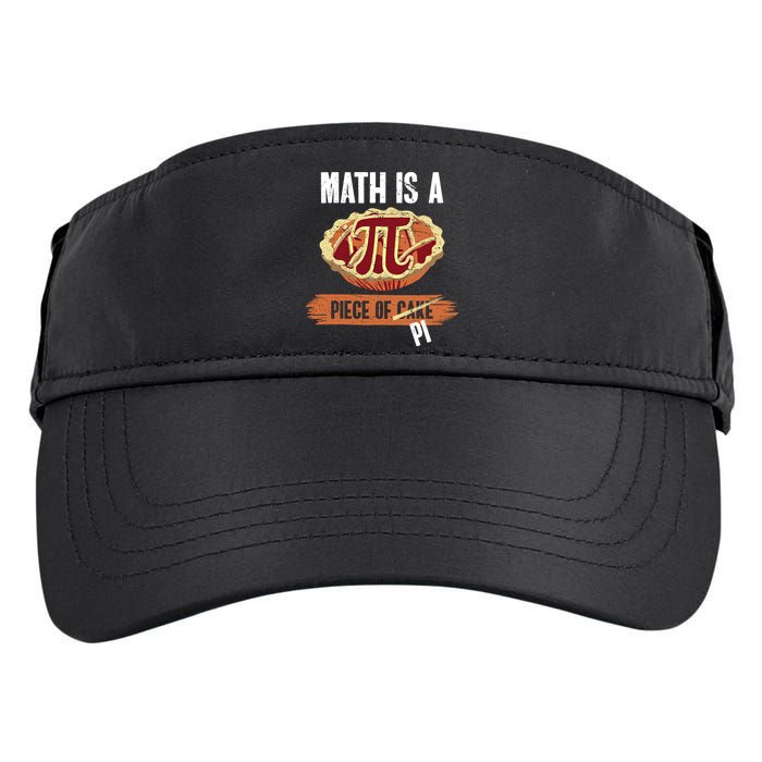 Math Is A Piece Of Pi Meaningful Gift Pi Day Meaningful Gift Adult Drive Performance Visor