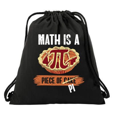 Math Is A Piece Of Pi Meaningful Gift Pi Day Meaningful Gift Drawstring Bag