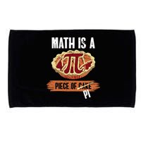 Math Is A Piece Of Pi Meaningful Gift Pi Day Meaningful Gift Microfiber Hand Towel