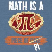 Math Is A Piece Of Pi Meaningful Gift Pi Day Meaningful Gift Garment-Dyed Sweatshirt