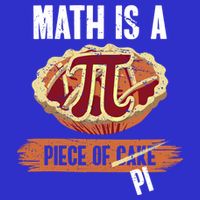 Math Is A Piece Of Pi Meaningful Gift Pi Day Meaningful Gift Tall T-Shirt