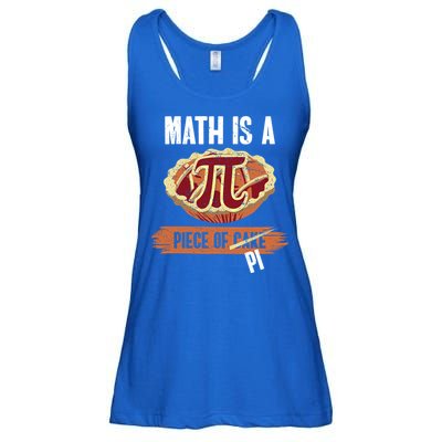 Math Is A Piece Of Pi Meaningful Gift Pi Day Meaningful Gift Ladies Essential Flowy Tank