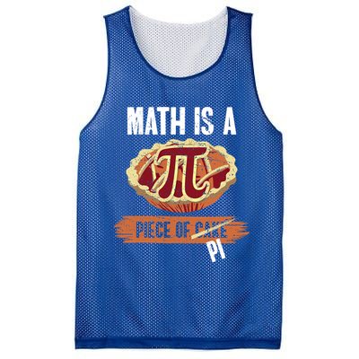 Math Is A Piece Of Pi Meaningful Gift Pi Day Meaningful Gift Mesh Reversible Basketball Jersey Tank
