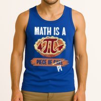 Math Is A Piece Of Pi Meaningful Gift Pi Day Meaningful Gift Tank Top