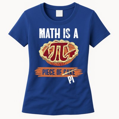 Math Is A Piece Of Pi Meaningful Gift Pi Day Meaningful Gift Womens T-Shirt