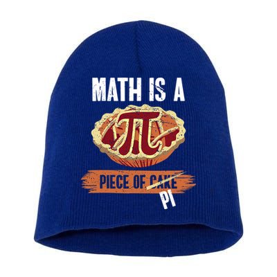 Math Is A Piece Of Pi Meaningful Gift Pi Day Meaningful Gift Short Acrylic Beanie