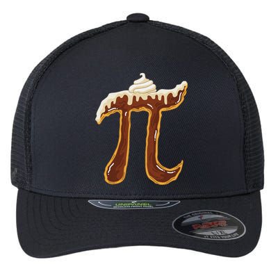 Math is a Piece of Pie funny Pi Day & Math Lover Flexfit Unipanel Trucker Cap