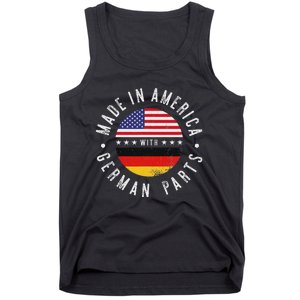 Made In America With German Parts Germany Pride Tank Top